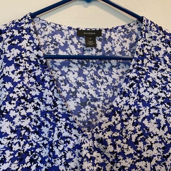 Halogen V-Neck Sleeveless Top * XL - Picture 3 of 11